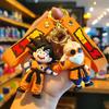 Новый брелок Dragon Ball Мультяшный брелок для машины Подарок Сунь Укун Милая фигурка Школьная сумка Маленький Оптовая продажа Модные игрушки Аниме Мультфильм