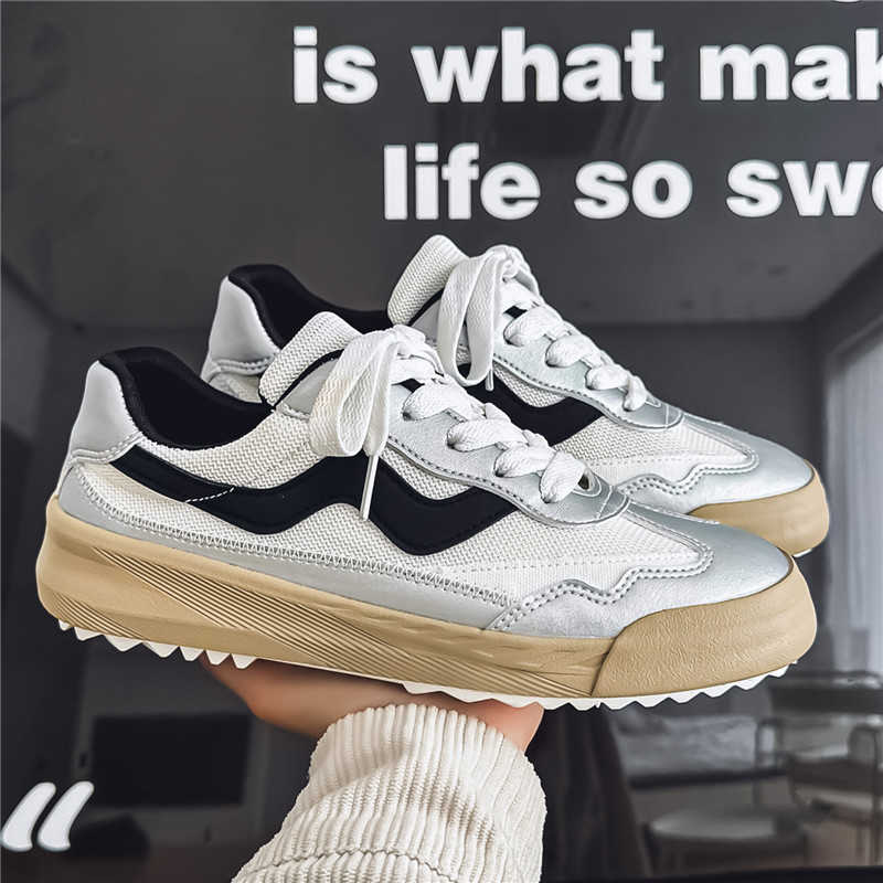 Fashion Chunky Without Heels Men's Luxury Tennis Flats Sneakers Spring Black Men Shoes Sports Suppliers Hit Leading Vip