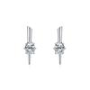 Tancise 925 Sterling Silver Zircon Earrings Drop Earrings For Women Wedding Party Gifts