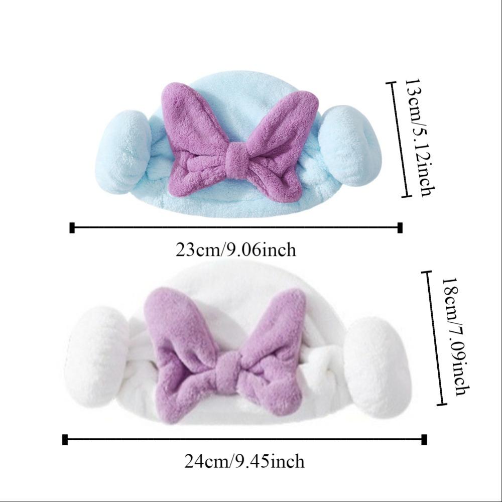 Быстросохнущие повязки для девочек, впитывающие воду, шапочка для сухих волос Home