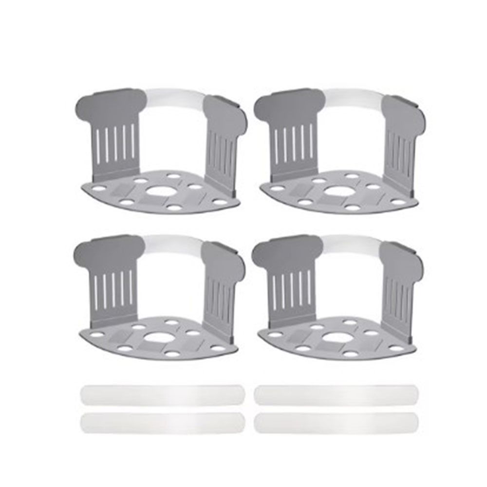 4 шт. Нескользящие невидимые зажимы для простыней, защитные уголки для простыней, препятствующие скольжению