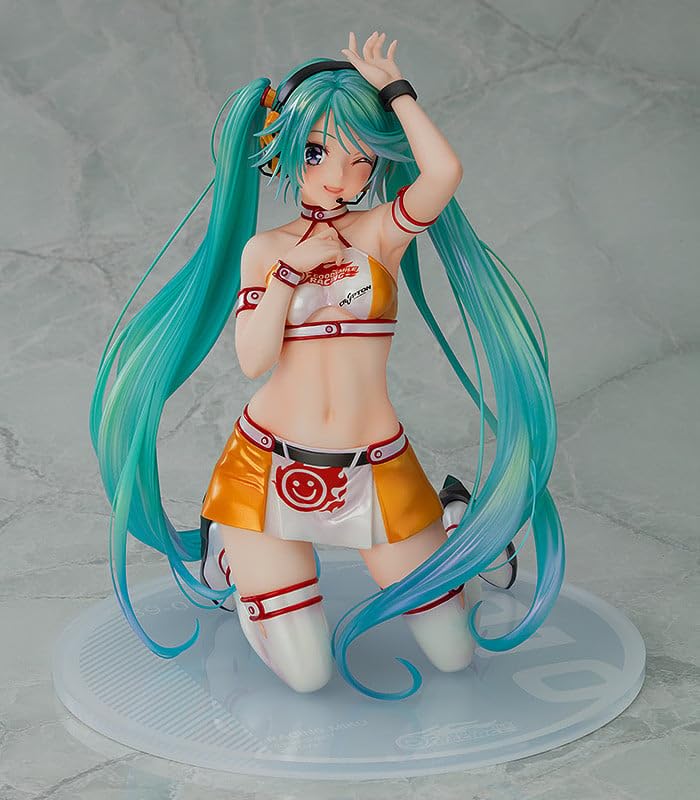 Hatsune Miku GT Project Racing Miku Art by Kentaro Yabuki Scale Plastic Painted Finished Figure M04338 2010Ver. 1/7