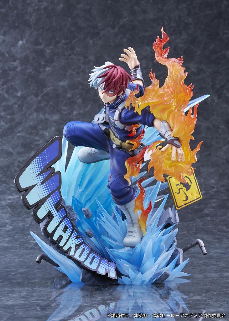 TV Anime Hero Todoroki Short Scale Plastic Painted Finished Figure "My Academia" "Shoto Ver." 1/7