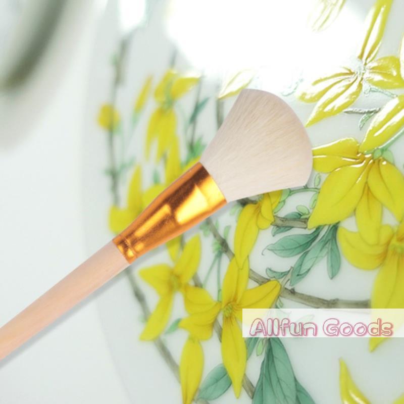 [TG835]12pc Pottery Art Wool Brush Set for Ceramic Glaze/painting Coloring Watercolor