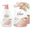 Body Soap White Clay & Gardenia (Body Wash) Body + Refill 470g + 330g X 2 Pieces