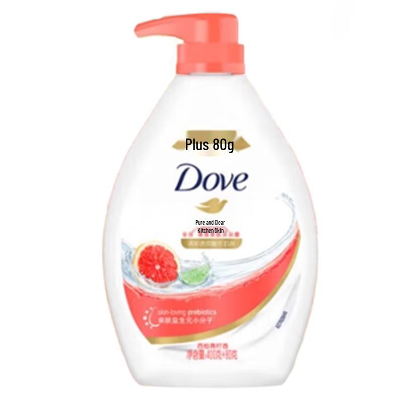 Dove Sakura Scent Shower Gel & Body Scrub Set