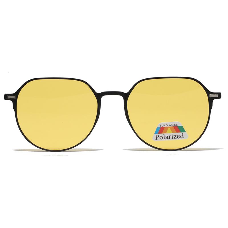 Очки Металлические Круглые Магнитные Рукава Солнцезащитные Очки Мужские Tac Поляризованные Солнцезащитные Очки Женские One Очки Two Новые