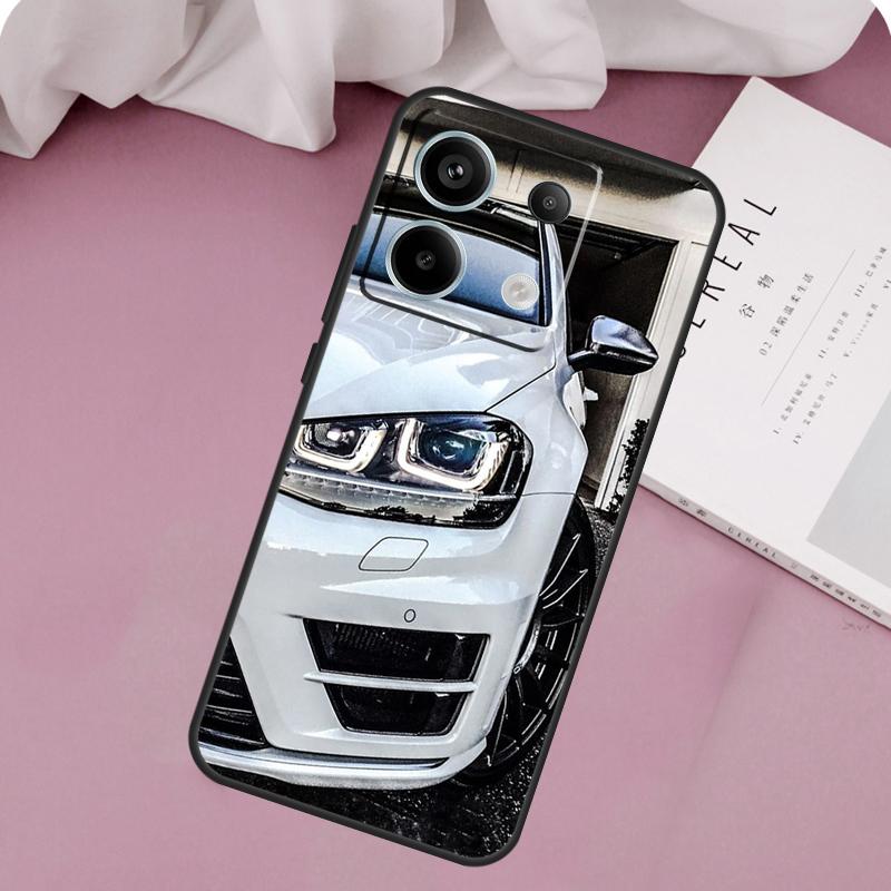 Чехол для Sport Car Golf 7 для Redmi Note 13 Pro Plus 9 10 11 12 Pro 10S 11S 12S Redmi 12 9C 10C 12C 13C