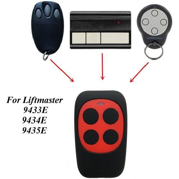 Universal Garage Door Remote Universal Gate Opener Remote Control Cloner Homelink Key Fob Programmable Learning Multi Frequency 280MHZ-868MHZ (1 PC,