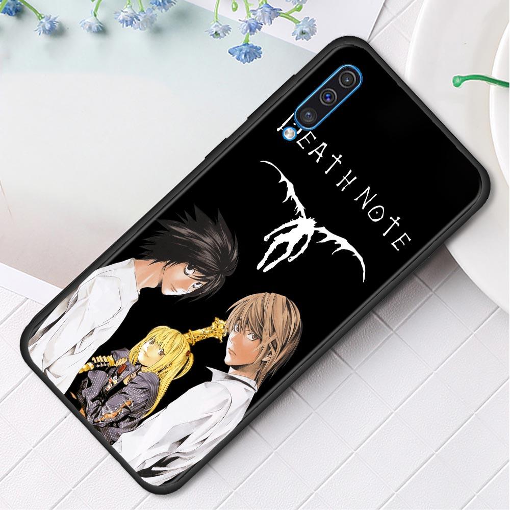 Аниме Death Note Рюк и Ягами Лайт для Samsung A50 A30 A30s A20s A20e A20 A10 M51 M31 M31s M30s M62 M52 M22 M12 M11 M21 чехол