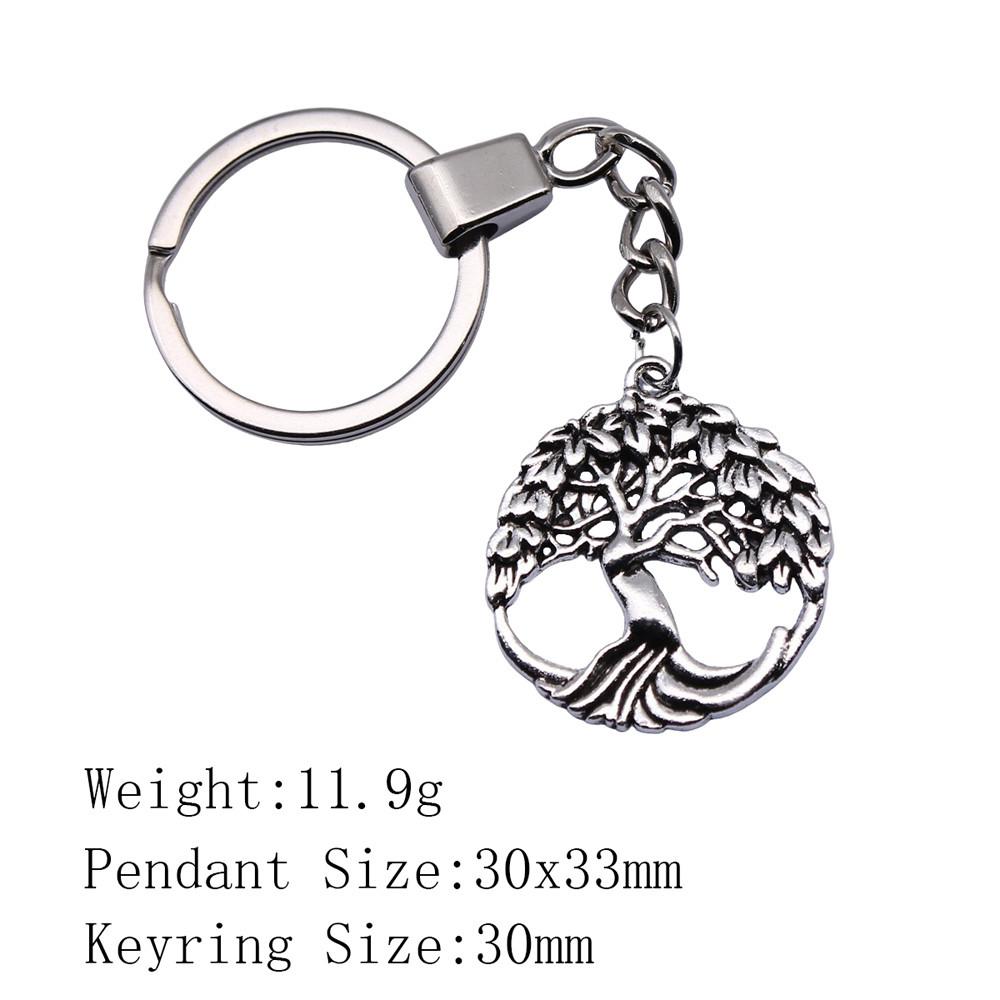 Back To School Aesthetic Keychains The Tree Of Life Keychains Women's Clothing Men's Keychain