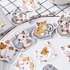 45 Pieces/ Boxed Stickers Account Album Decoration Stickers Seal Stickers Diy Stickers