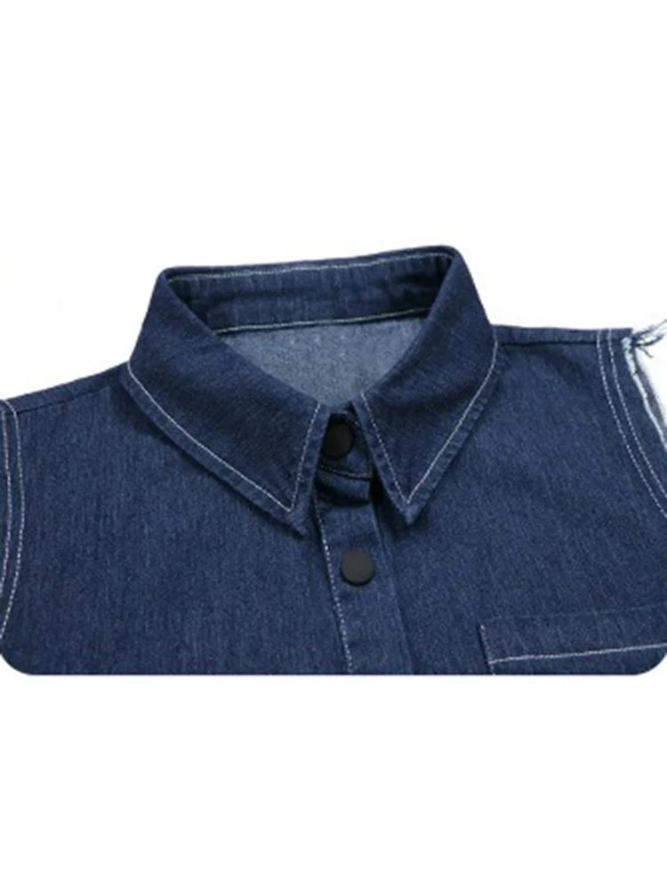 Xitao Однобортное платье в стиле пэчворк контрастного цвета GMM1349