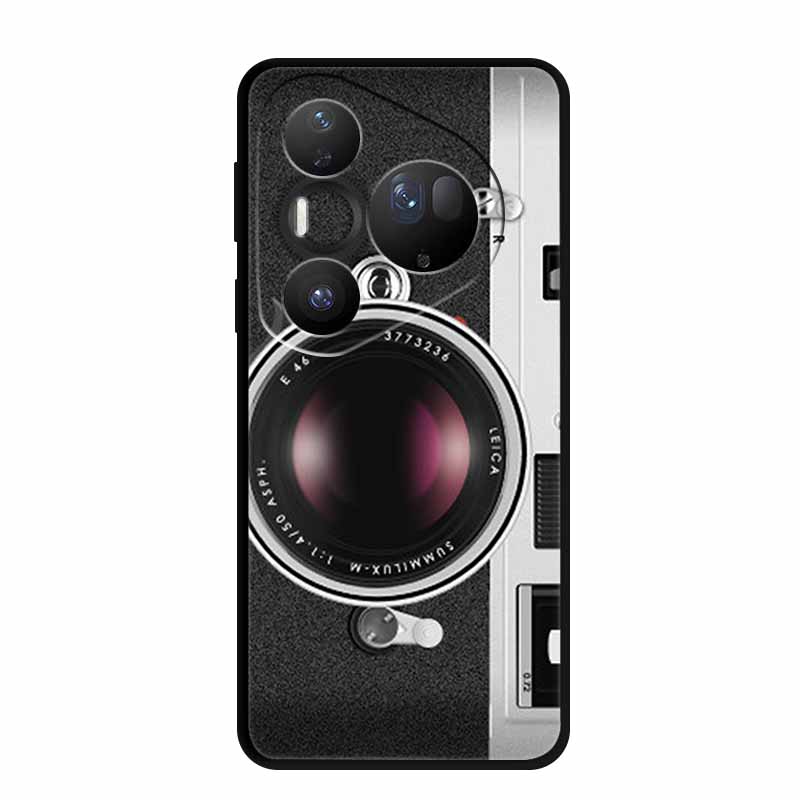 Для Huawei Pura 80 Ultra 5G Чехол Волк Тигр Лев Кот Черный Силикон Мягкий Чехол для Телефона Для Huawei Pura80 Ultra Задняя Крышка Чехол Para