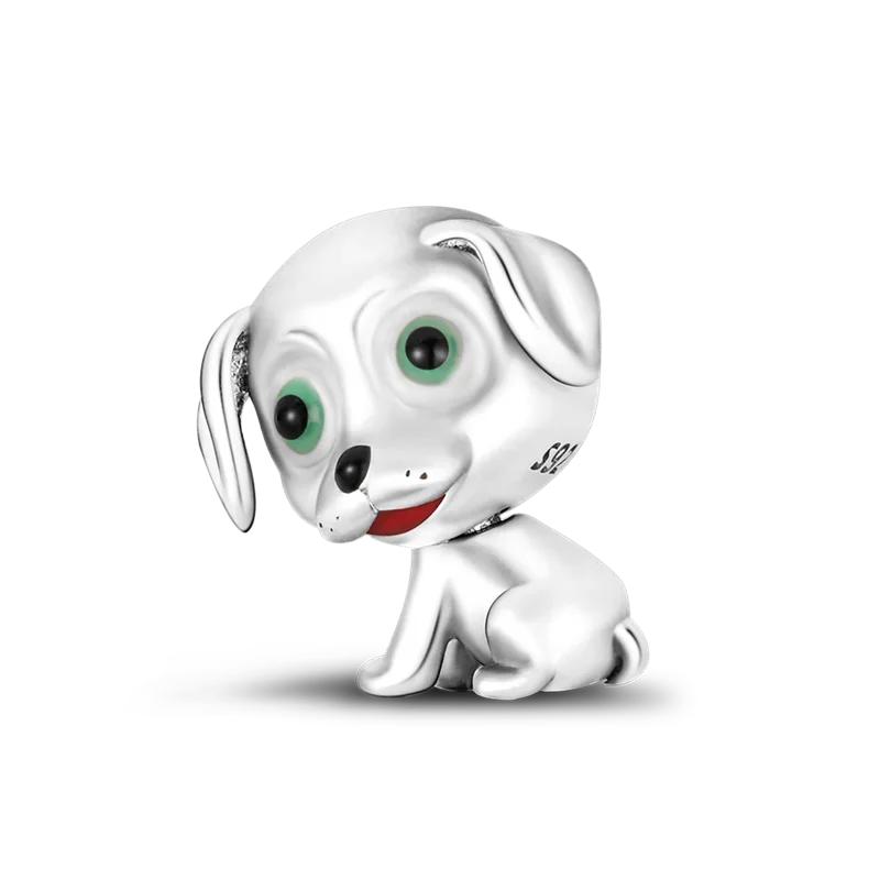 Браслеты Charm Fit Original Медь Милое Животное Сова Кошки Морская Черепаха Бусины Женский Кулон Бусины Изготовление Украшений