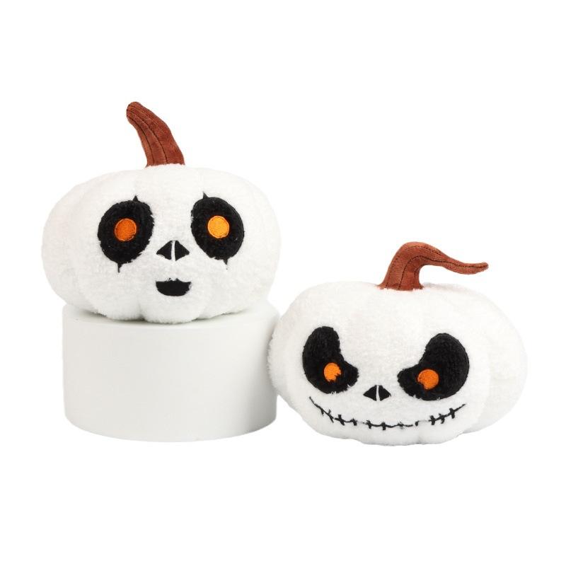 Подушка-тыква на Хэллоуин, плюшевая игрушка, кукла, украшение в виде тыквы