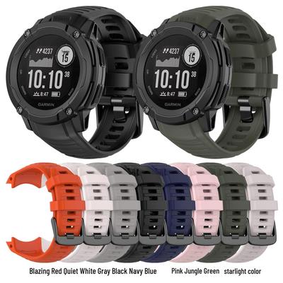 Силиконовый сменный ремешок для часов Garmin Instinct 2X