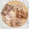 European & American Elastic Nylon Bow Baby Headband Hair Accessories