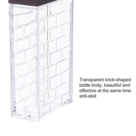 Opening Cover Spice Jar Two-Way Transparent Seasoning Shaker with Lid and Tray Spice Container for Kitchen