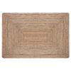 Jute Rug "Natural History" 60 X 90 Cm Atmosphera