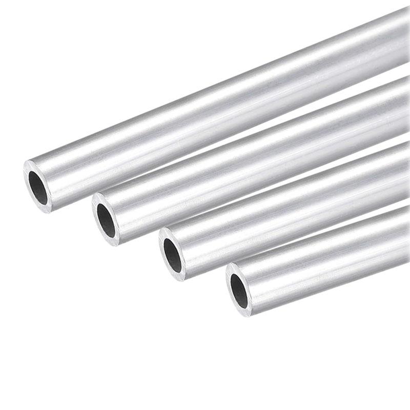 6061 Aluminium Pipe Length 250mm/500mm OD 5~20mm Inner Dia 2mm~16mm Straight Round Aluminum Alloy Tube