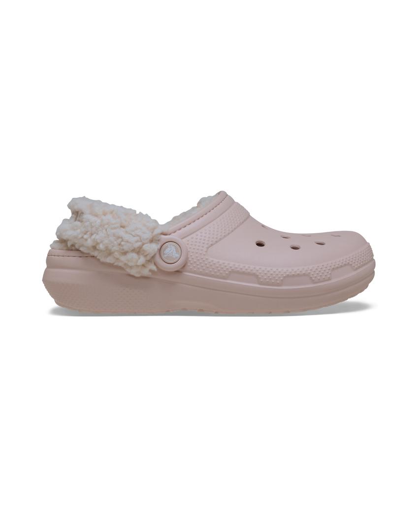 Классические клоги Crocs на флисовой подкладке (Флисовый ремешок) - Кварц / 211396-6Ur