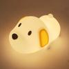 Силиконовый детский ночник для собак, 3 уровня яркости, ночник для сна кошек, сенсорный датчик рядом с лампой для детской комнаты