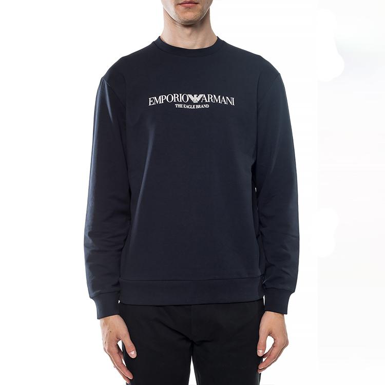 EMPORIO ARMANI Sweatshirt Men's Marine Blue 8N1ME8-1J04Z-0922