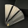 Mechanical Magnetic Push Card Slider - Fan Pa Pa Coin Pushing Plate Anti Stress Sensory Fidget Toy Cool Things for Adults