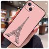 Paris Eiffel Tower Case For iPhone 15 Pro Max 14 13 12 11 16 17 Pro Max mini 15 16 Plus 16e 17 Air Phone Cover