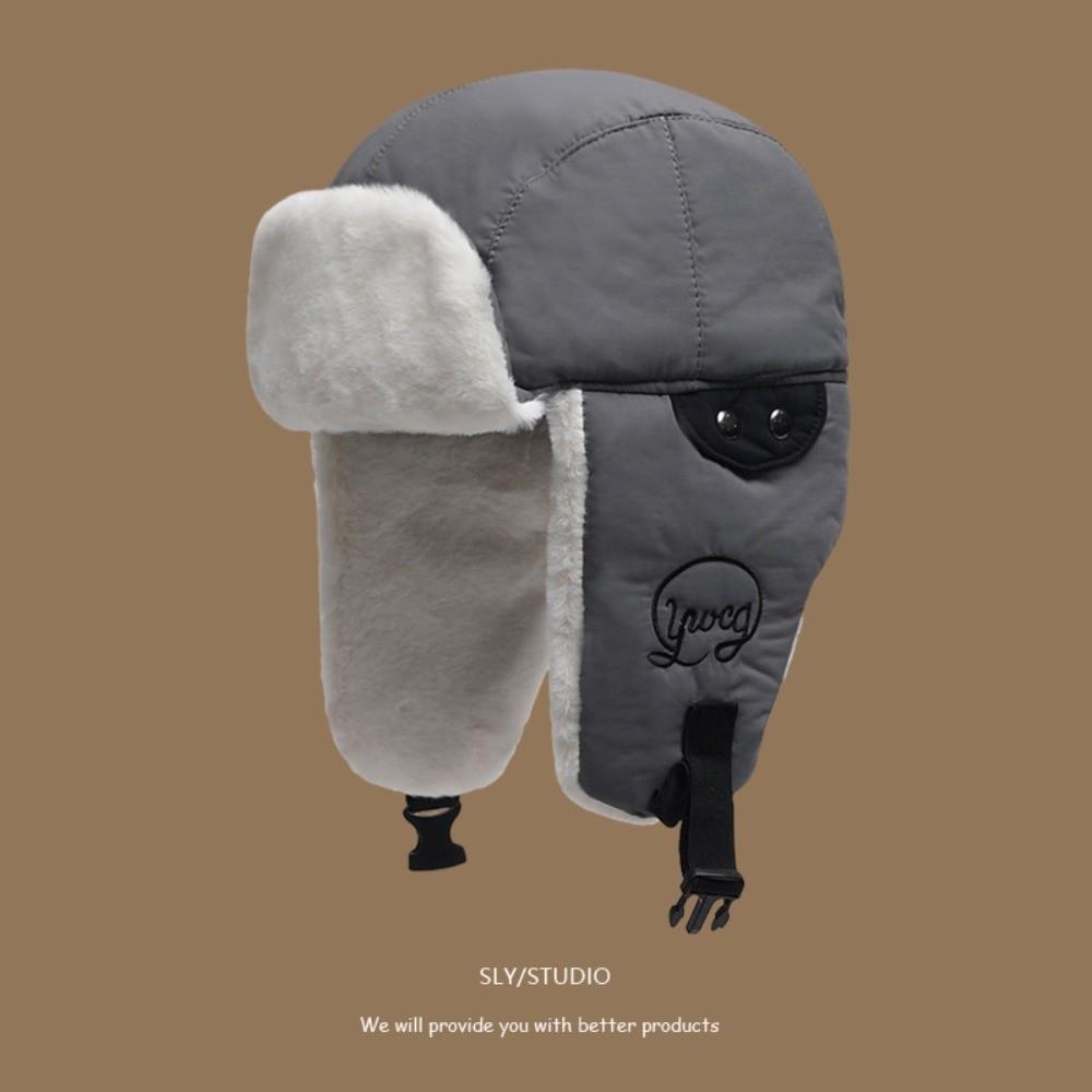 Windproof Earflap Hat Cold Proof Winter Bomber Hat Casual Ear Protection Cap Winter