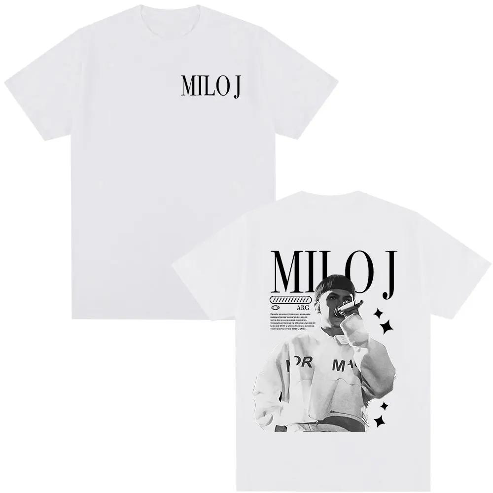 Milo J Official Merch TShirt Unisex 100 Cotton Loose Short Sleeve Fashion Hip Hop Streetwear Top Women And Unisex Tshirt