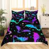 Halloween Flying Vampire Bedding Set Bats Duvet Cover Witchcraft Magic Comforter Cover Single Double King Polyester Quilt Cover
