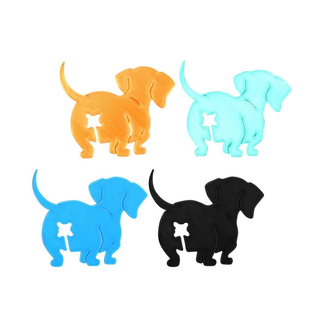 Зажим для хлеба в виде кошачьей попы, Многоразовая завязка для пакета с хлебом, Милые аксессуары с животными, Сохраняют вашу еду свежей.