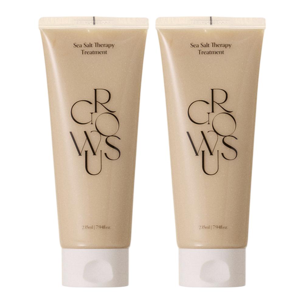 Growus Sea Salt Treatment 235ml (2pcs) – Scalp Refresh, Volume Care, Korean