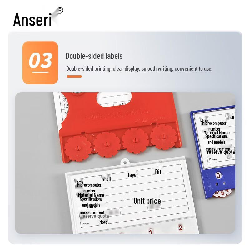 Magnetic Shelf Label Holders