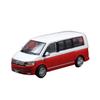 1/64 VW T6 Multivan Alloy Miniature Car Model Diecast Metal Scale Car Model Static Collection Children Toy Car Vehicles Gift
