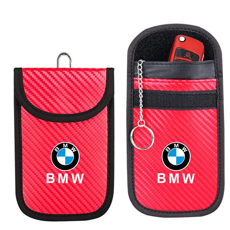 Car Key Signal Shielding Bag Anti-theft RFID Keychain Case For BMW M E92 E91 E90 E87 F10 F20 F30 X3 X5 E46 E39 E60 E36 E30 E61 GQ6