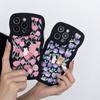 Мягкий чехол из ТПУ в форме цветочной волны для Redmi 12C 10C Redmi Note 12 Pro Samsung S23 Ultra A23 Realme C55 C53 Infinix Tecno OPPO Vivo V20 SE, чехол для iPhone