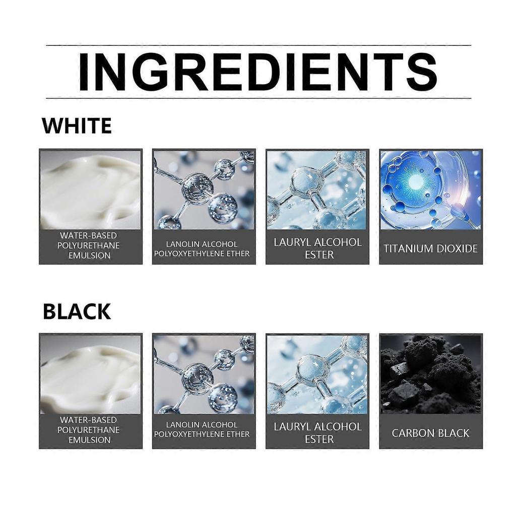 Homonth Car Leather Care Kit Leather Seat Interior Scratch Cover Leather Wear Repair Colorant