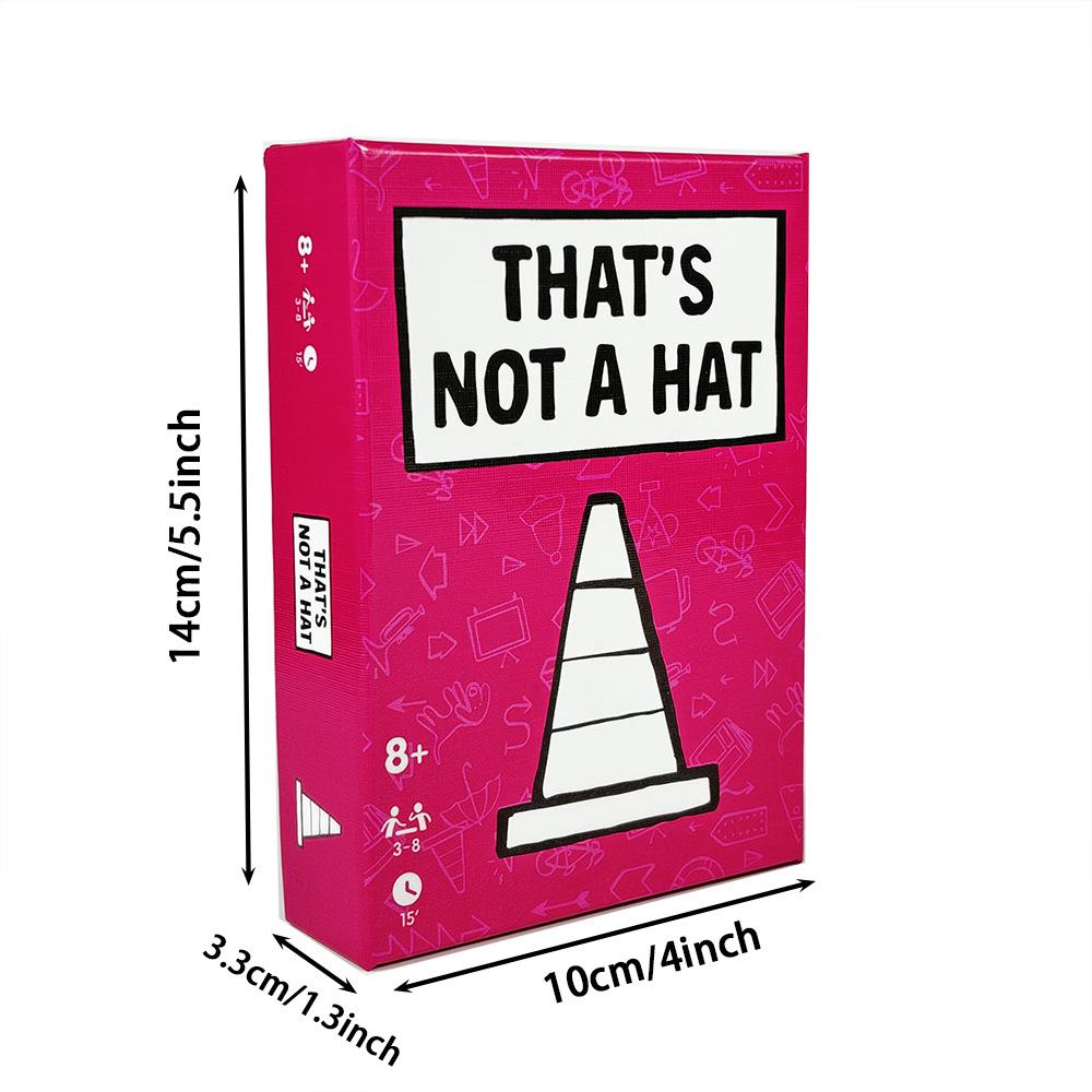 That's Not a Hat: Bilingual Memory Management Party Game for 3-8 Players
