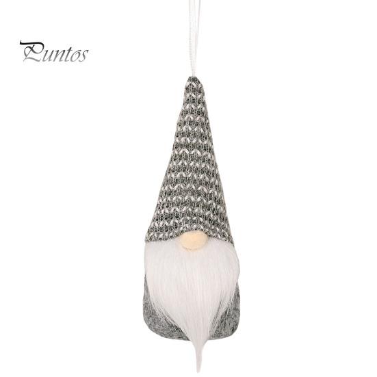 Рождественские подвесные украшения в виде гномов, плюшевые украшения в виде гномов, статуэтка безликого гнома ручной работы для украшения стены, дерева, камина, окна