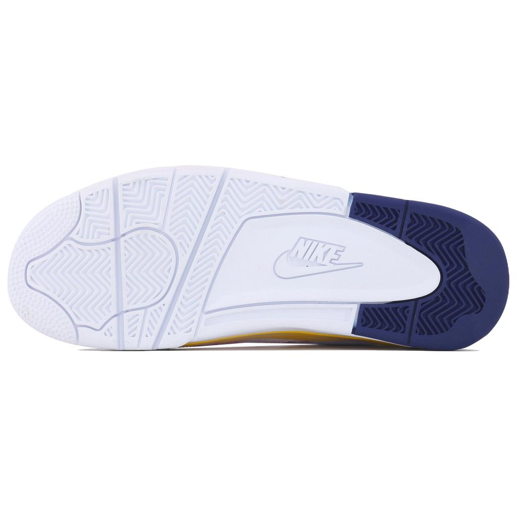 Nike Flight Legacy Модные и благоприятные CNY Средние винтажные баскетбольные кроссовки Мужские Белые Красные Желтые BQ4212-102(Team168-)