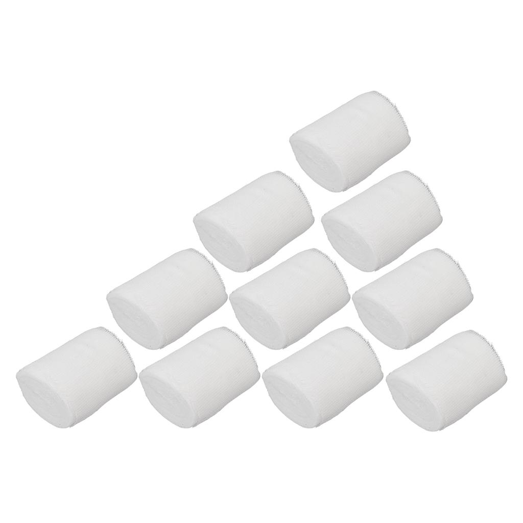 10 Рулонов Намотанные Эластичные Бинты Обертка Эластичная Атлетическая Спортивная Компрессионная Бинтовая Обертка 2,4 дюйма X 6,6 ярда