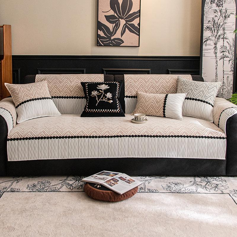 Подушка для дивана Новый Универсальный Чехол для дивана-комбинации на четыре сезона Подушка для сиденья Цельный Чехол для дивана Ткань Полотенце Подушка