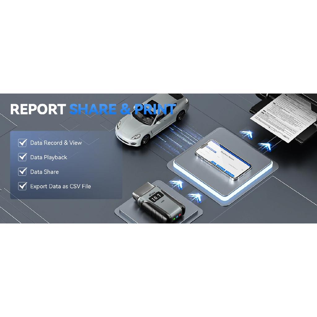 2026 Новый XTOOL Anyscan A30D V2.0 Сканер OBD2 с пожизненным бесплатным обновлением Диагностические инструменты Bluetooth Все системы 19 Сбросов Двунаправленное управление FCA