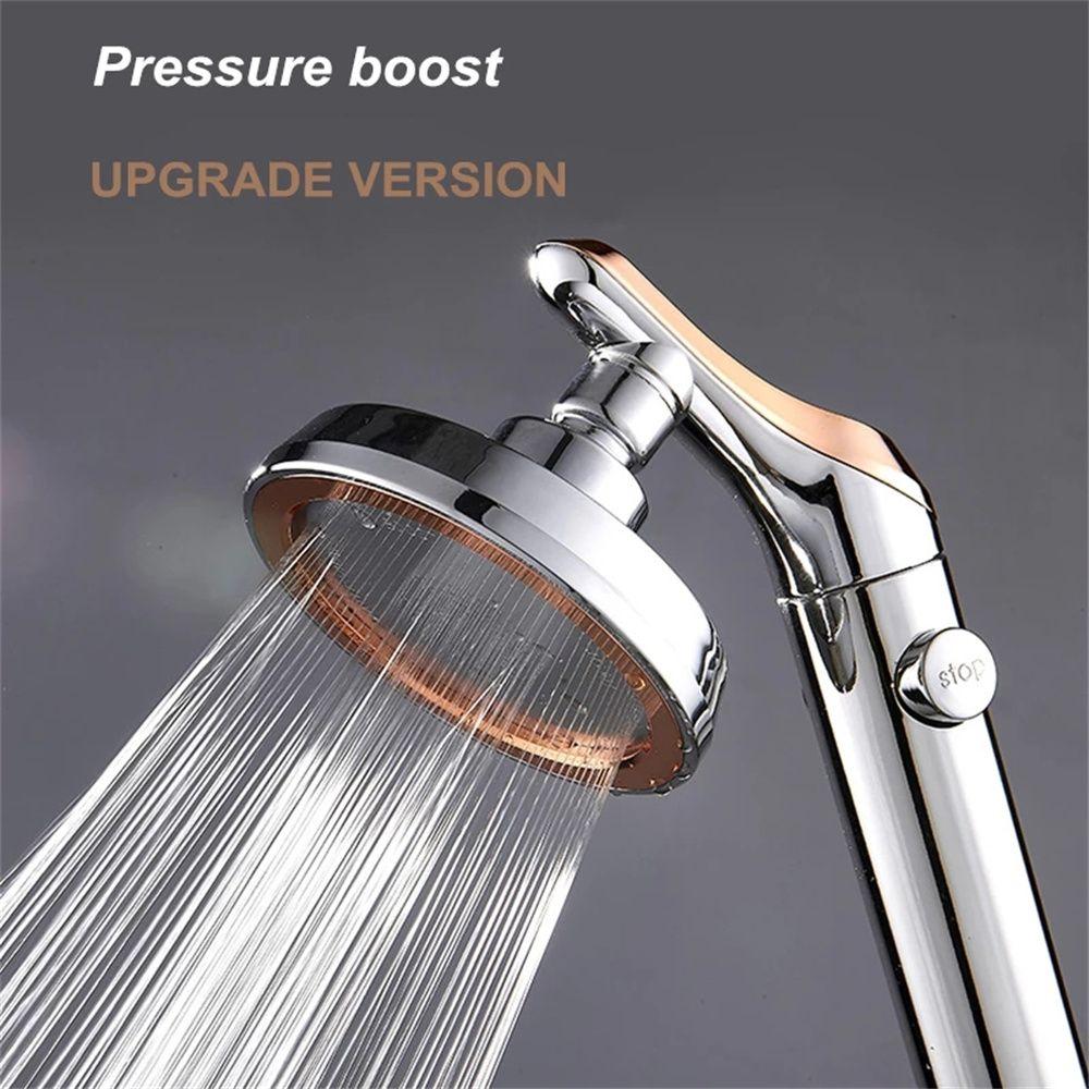 Nozzle Rotating Water Saving High Pressure Handheld Bathroom Shower Head