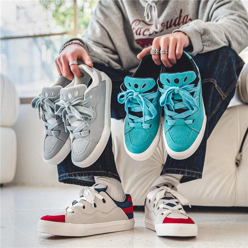 Весна 2025 Синие кеды для скейтборда Мужские Женские Размер 44 Классические Низкие Плоские Кроссовки для Скейта Легкие Удобные Тренировочные Кроссовки Zapatillas