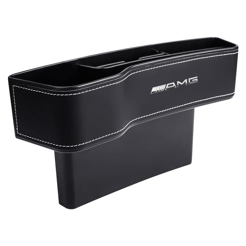Car Seat Crevice Storage Box Seat Gap Slit Pocket Catcher Organizer For Mercedes-Benz AMG C-Class W202 W203 W204 W205 W206