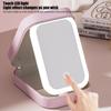 Portable Led Cosmetic Case With Mirror Cosmetic Bag Travel Makeup Bags For Women Fashion Beauty Storage Bag Travel Makeup Bags